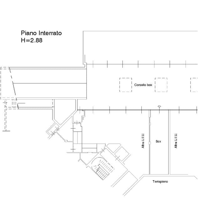 Planimetria 3 di Appartamento in Centro a Carate Brianza