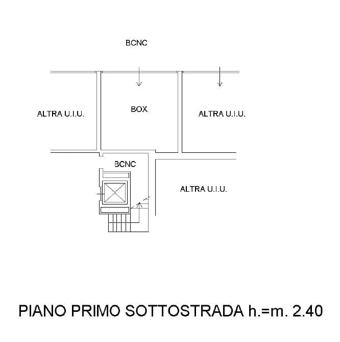 Planimetria 2 di Quadrilocale Casatenovo